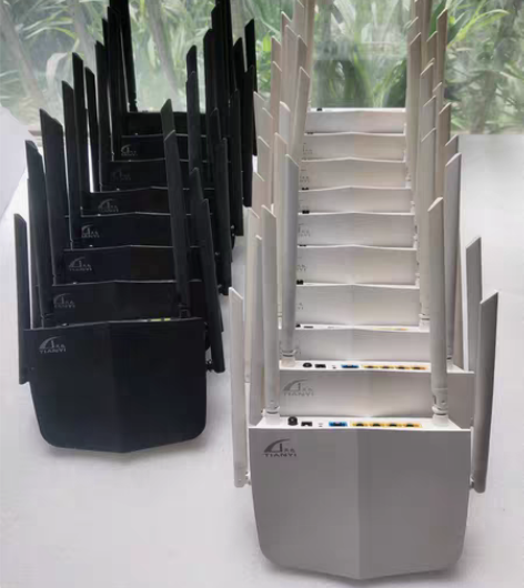 包邮天邑魔方WIFI6路由器TY300千兆...