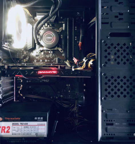 包邮电脑主机组装台机办公主机游戏主机全能主...