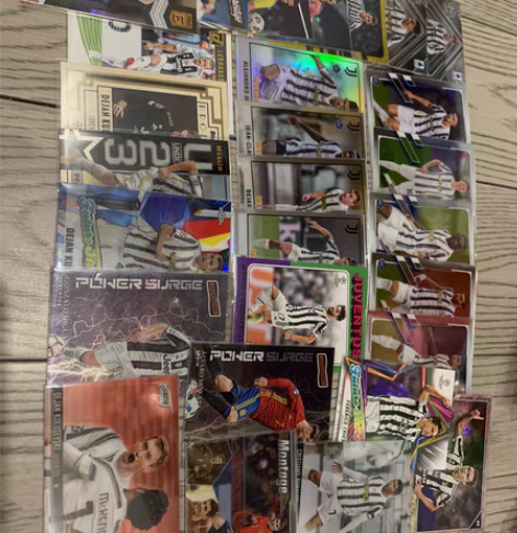 足球卡 球星卡 尤文图斯  c罗 迪巴拉 ...