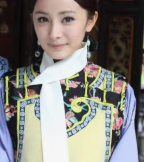 包邮宫锁心玉晴川同款点翠头饰三件套加旗头假...