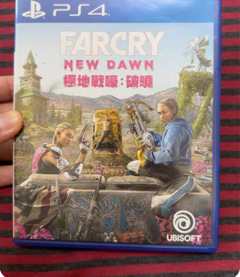 包邮孤岛惊魂破晓新曙光ps4，有中文，盘无...