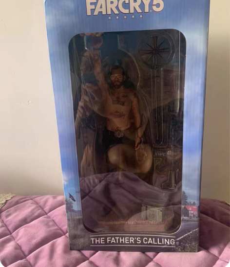 包邮育碧官方授权出品《孤岛惊魂5》约瑟夫手办 周边系列PVC...