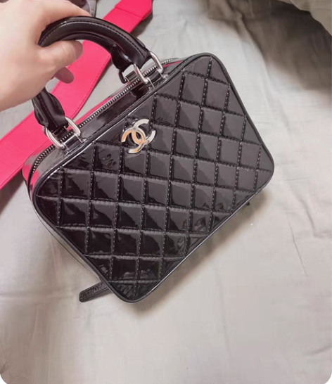 香奈儿中古漆皮包 手提包 盒子包 化妆包 ...