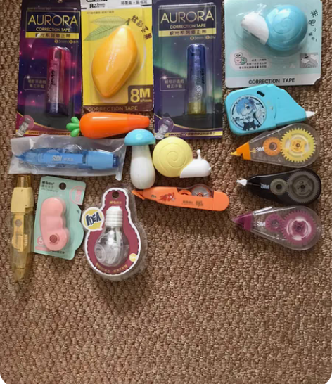 包邮晨光修正带涂改带改正带修改带锦鲤承运而...