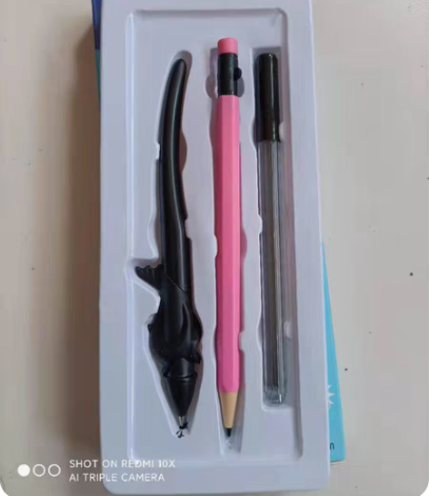 包邮自动铅笔 不断铅 带一盒铅  一个圆珠...