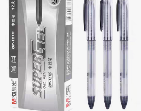 转卖红的蓝的黑的我都有 晨光中性笔0.38...