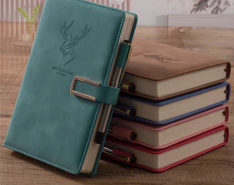 包邮笔记本超厚记事本日记本商务记录本皮面笔...