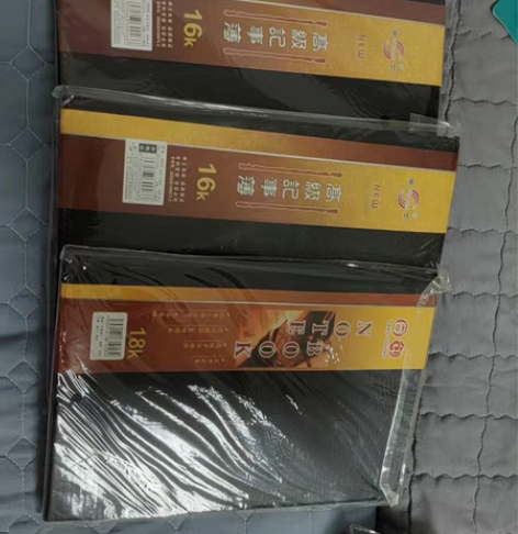 急售10元申士笔记本商务皮面，共4本 16...