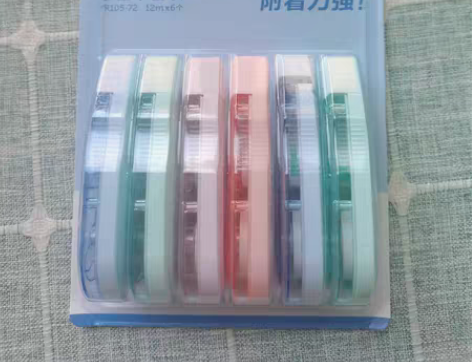 得力静音修正带实惠装中学生用大容量得力修正...
