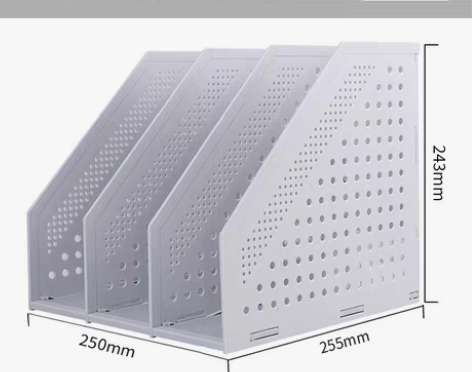 转卖得力可折叠文件框免安装办公用品文件夹收...