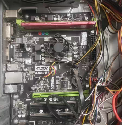 磐正a5200mx7低功耗电脑主板。正常使...