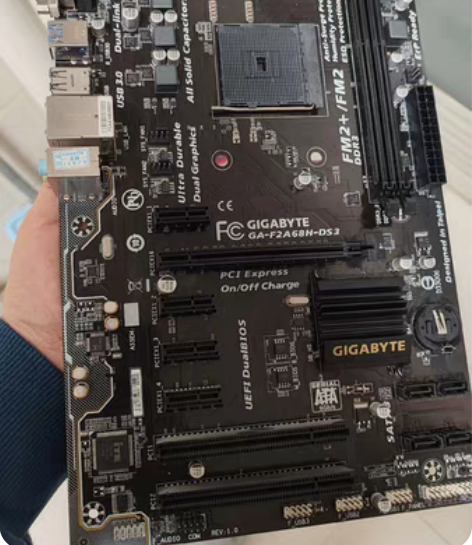 包邮一线品牌技嘉FM2+主板，ATX标准大...