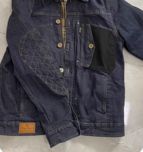 外星蜗牛摩托车骑行服男凯旋哈雷复古机车服春...