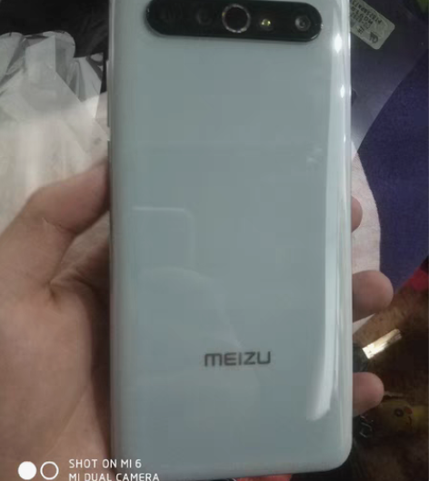 纪念一下魅族最漂亮的手机魅族17pro月白...