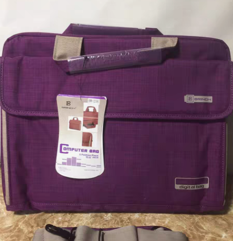 包邮手提单肩斜挎笔记本电脑包15.6英寸男...