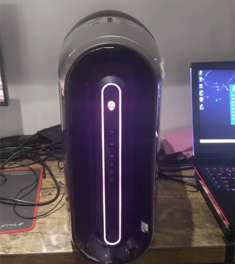 国行外星人台式机aurora r9 台式电...