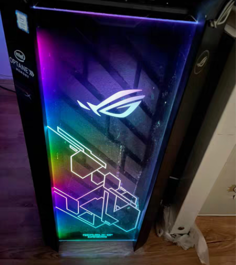 华硕ROG 自配组装台式主机 二手自用 不...