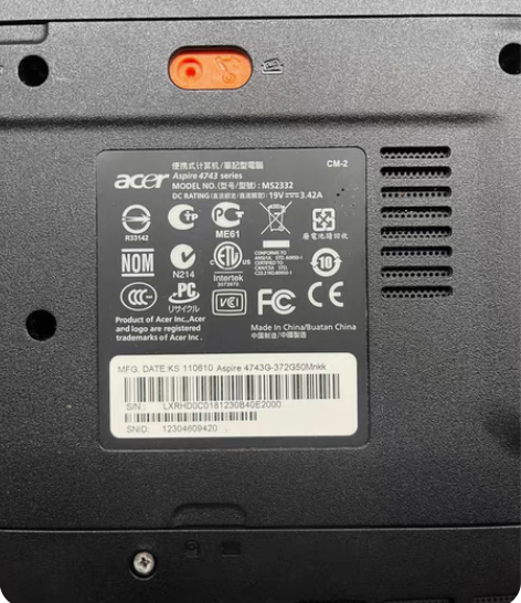 宏基笔记本，家庭自用，平时就在家里办公做账...