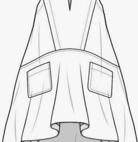 包邮服装款式图cdr 简单款式5元一款(只...