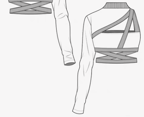 服装设计 服装款式图｜效果图 有意者私聊，...