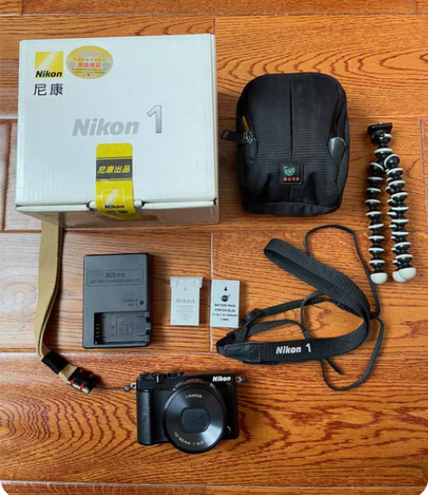 包邮尼康 微单 1J5，大陆行货近全新，功...