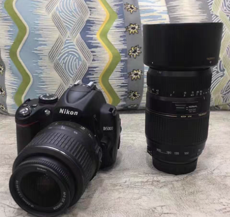 尼康D5000 18-55 70-300单...