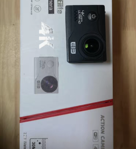 包邮高清运动相机4K，EIE品牌，包装盒敢...