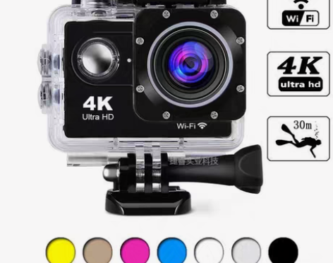 包邮4k运动相机camera wifi潜水...