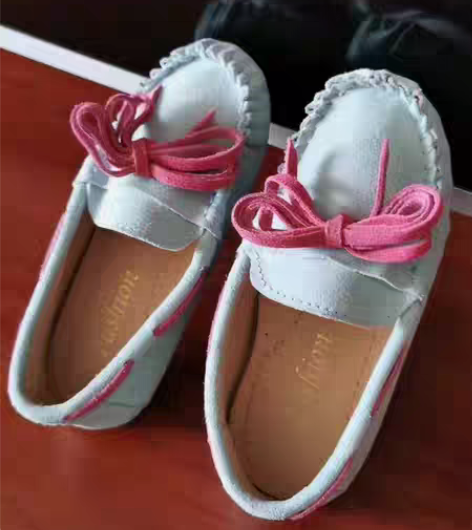 包邮fashion牛皮韩国公主软底鞋，九成...