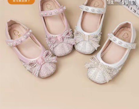 包邮全新森马集团旗下棉致女童单鞋春夏季新款...