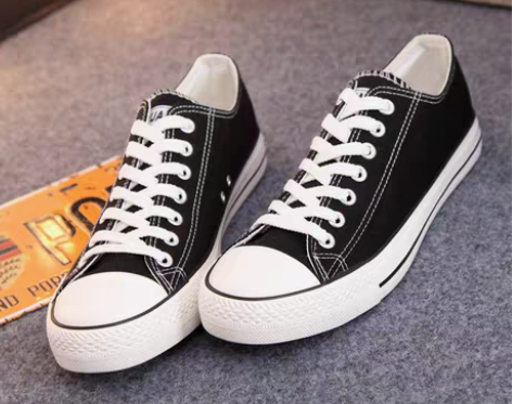 转卖【风尚价】远步男士低帮帆布鞋韩版潮休闲...