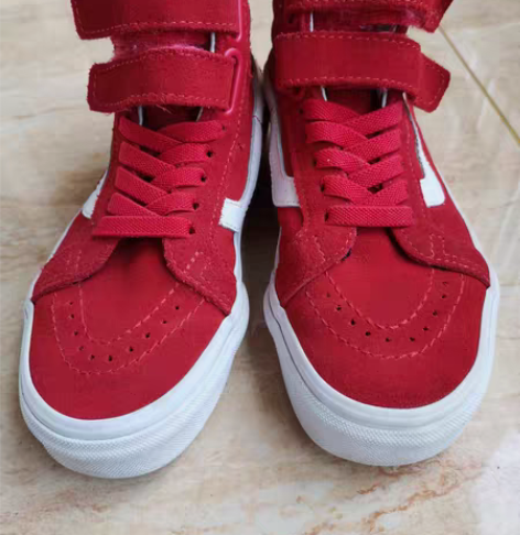 99新vanse高帮鞋，给孩子买的最小码，...