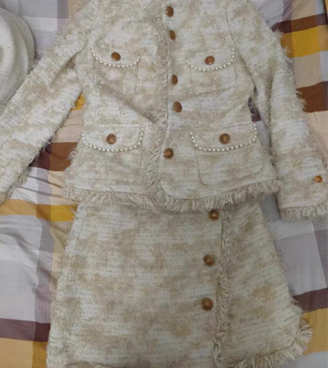 标准小码小香风套装 全新,仅洗过S全新小香...