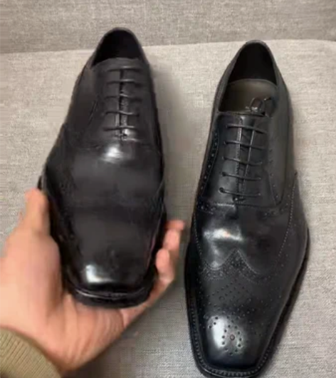 包邮诺贝达马皮 重工水洗工艺 固特异牛皮大...