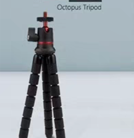 包邮新款gopro运动相机八爪鱼桌面手机三...