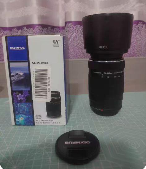 奥林巴斯 75-300二代 M43微单镜头...