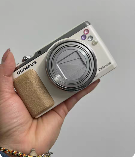 包邮自用闲置 奥林巴斯sh50奶白机   ...