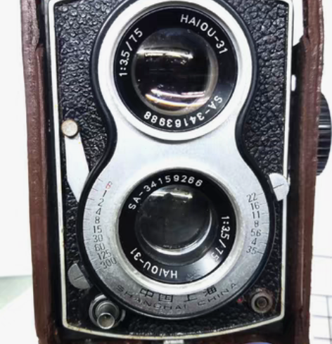 包邮上海海鸥4B120胶卷相机 感兴趣的话...
