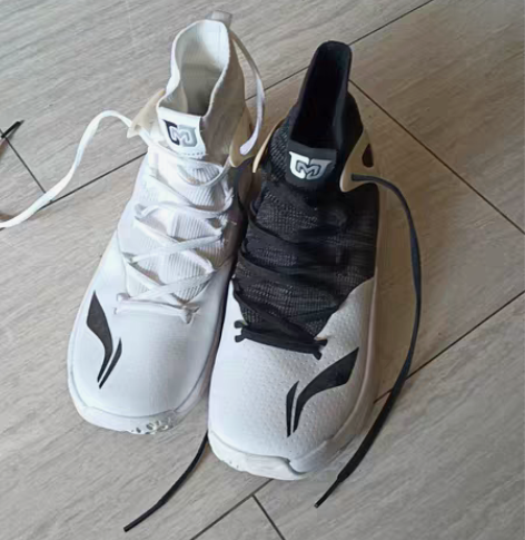 包邮李宁 篮球鞋 只穿过三次 音速6球星版...