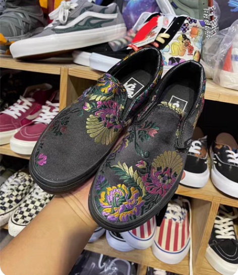 包邮Vans 一脚蹬 36# 样版鞋 中国...