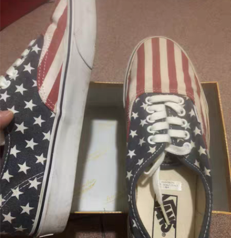 包邮vans！板鞋！正品！没穿过几次！有个...