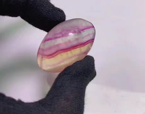 包邮YS20 天然糖果萤石迷你小把玩，彩萤...