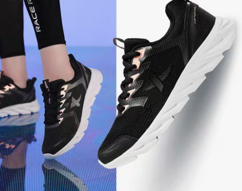 转卖特步女鞋减震跑步鞋女2021春夏季轻便...