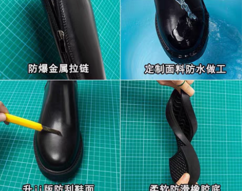 包邮不过膝长靴女2021年秋冬新款百搭小个...