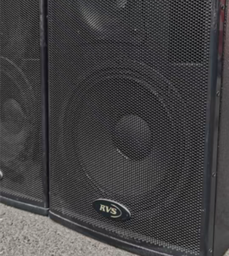 美国RVS 音箱10寸专业进口音箱一对，成...