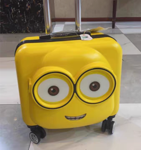 小黄人拉杆箱，万向轮，儿童行李登机箱小孩子...