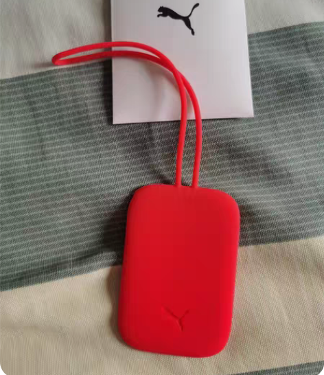 包邮puma彪马登机牌，可放饭卡，红色。 ...