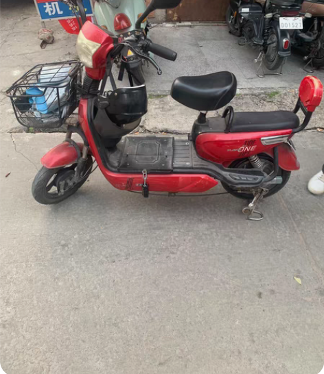 自用电动车，电池才换几个月 感兴趣的话点“...