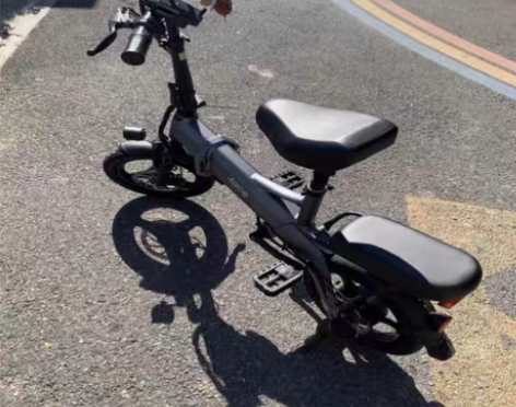 包邮无链条电动折叠自行车代驾代步轴传动迷你...