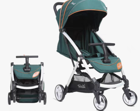 转卖9.5新，德国进口sleda婴儿推车轻...